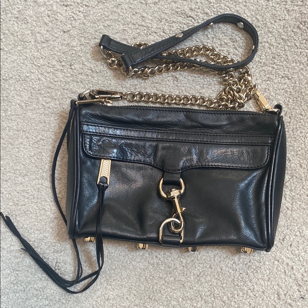 Rebecca Minkoff M.A.C Bag - Black and Gold